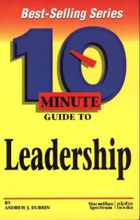 cover of the book 10 Minute Guide to Leadership