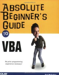 cover of the book Absolute Beginner's Guide to VBA