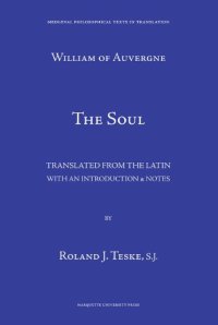 cover of the book The Soul (Mediaeval Philosophical Texts in Translation)