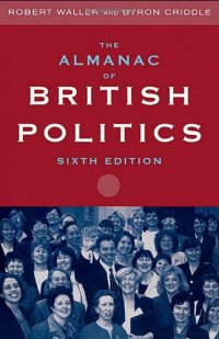 cover of the book Almanac of British Politics: 6th Edition