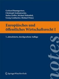 cover of the book Europäisches und öffentliches Wirtschaftsrecht I. 7. Auflage