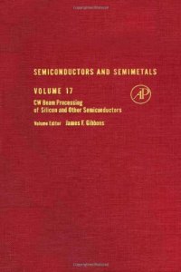 cover of the book CW Beam Processing of Silicon and Other Semiconductors