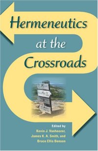 cover of the book Hermeneutics at the Crossroads