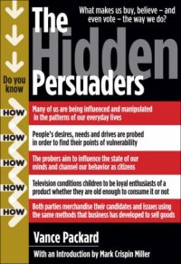 cover of the book The Hidden Persuaders