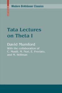 cover of the book Tata Lectures on Theta I