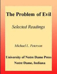 cover of the book The Problem of Evil: Selected Readings (Library of Religious Philosophy)