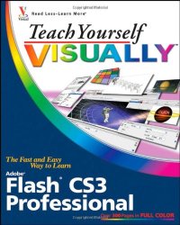 cover of the book Teach Yourself VISUALLY Flash CS3 Professional