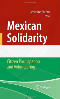 cover of the book Mexican Solidarity: Citizen Participation and Volunteering