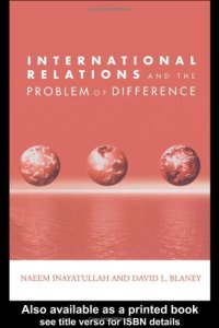 cover of the book International Relations and the Problem of Difference (Global Horizons)