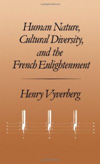 cover of the book Human Nature, Cultural Diversity, and the French Enlightenment