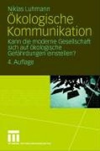 cover of the book Ökologische Kommunikation