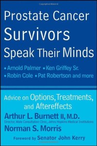 cover of the book Prostate Cancer Survivors Speak Their Minds: Advice on Options, Treatments, and Aftereffects