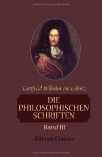 cover of the book Die philosophischen Schriften: Band III