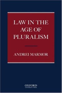 cover of the book Law in the Age of Pluralism