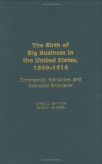 cover of the book The Birth of Big Business in the United States, 1860-1914: Commercial, Extractive, and Industrial Enterprise