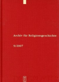 cover of the book Archiv für Religionsgeschichte: Volume 9