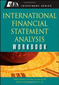 cover of the book International Financial Statement Analysis Workbook (CFA Institute Investment Series)