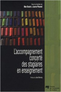 cover of the book L'accompagnement concerté des stagiaires en enseignement