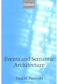 cover of the book Events and Semantic Architecture