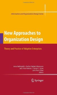 cover of the book New Approaches to Organization Design: Theory and Practice of Adaptive Enterprises