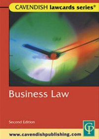 cover of the book Cavendish: Business Lawcards