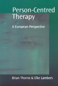 cover of the book Person-Centred Therapy: A European Perspective