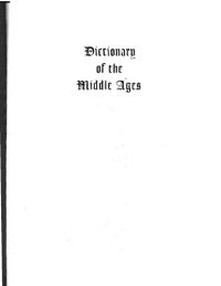 cover of the book Dictionary of the Middle Ages. Vol. 9. Mystery religions - Poland