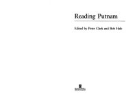 cover of the book Reading Putnam