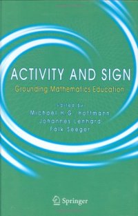 cover of the book Activity and Sign: Grounding Mathematics Education