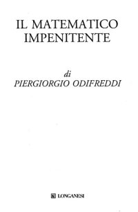 cover of the book Il matematico impenitente