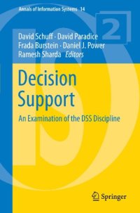 cover of the book Decision Support: An Examination of the DSS Discipline