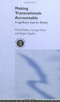 cover of the book Making Transnationals Accountable: A Significant Step for Britain