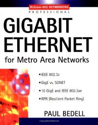 cover of the book Gigabit Ethernet for Metro Area Networks