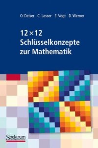 cover of the book 12 x 12 Schlüsselkonzepte zur Mathematik