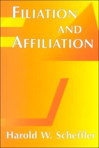 cover of the book Filiation and Affiliation