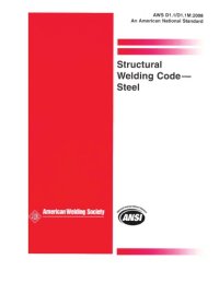 cover of the book AWS D1.1 2008 Structural Welding Code (21st Edition)