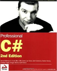 cover of the book Professional C#: 2nd Edition