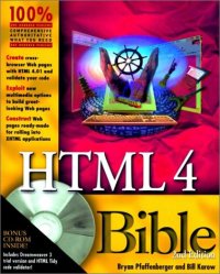 cover of the book HTML 4 Bible