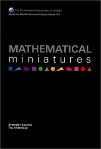 cover of the book Mathematical Miniatures 