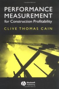 cover of the book Performance Measurement for Construction Profitability