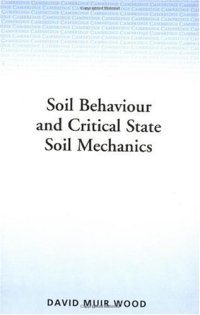 cover of the book Soil Behaviour and Critical State Soil Mechanics