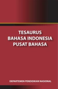 cover of the book Tesaurus Bahasa Indonesia