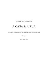 cover of the book A Casa e a Rua