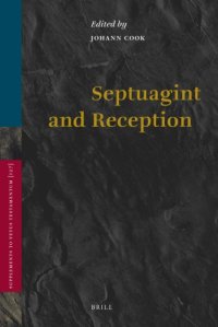 cover of the book Septuagint and Reception (Supplements to Vetus Testamentum)