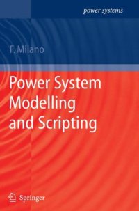 cover of the book Power System Modelling and Scripting