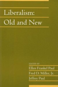 cover of the book Liberalism: Old and New: Volume 24, Part 1 (Social Philosophy and Policy)