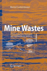 cover of the book Mine Wastes: Characterization, Treatment and Environmental Impacts