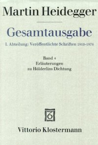 cover of the book Erläuterungen zu Hölderlins Dichtung (1936-1968)