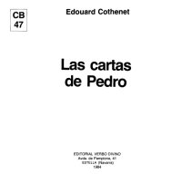 cover of the book Las Cartas de Pedro