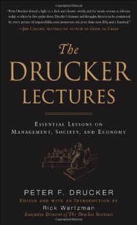 cover of the book The Drucker Lectures: Essential Lessons on Management, Society and Economy